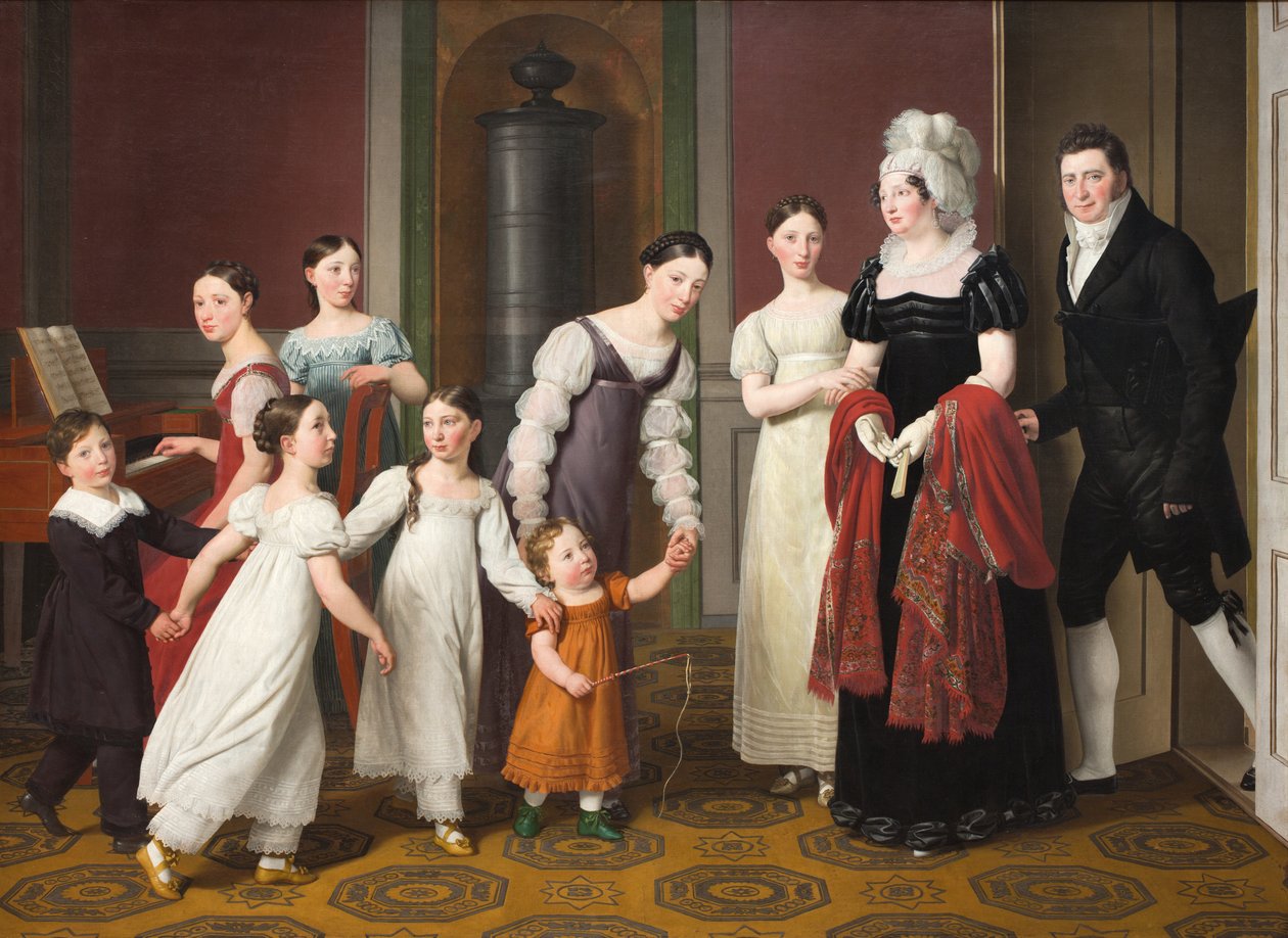 A Família Natanson de Christoffer Wilhelm Eckersberg