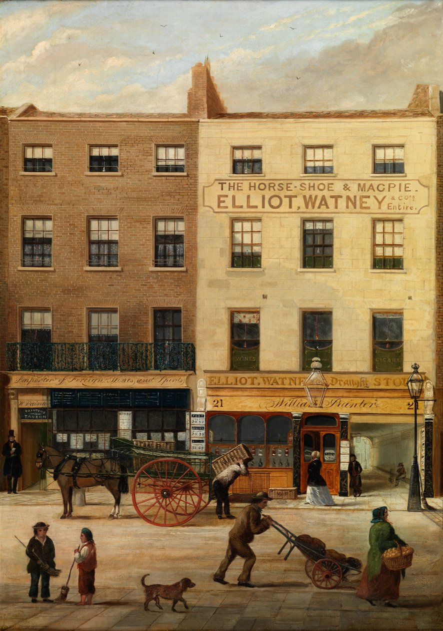 A Casa Pública Horseshoe e Magpie, Westminster de C. E. Ambrose