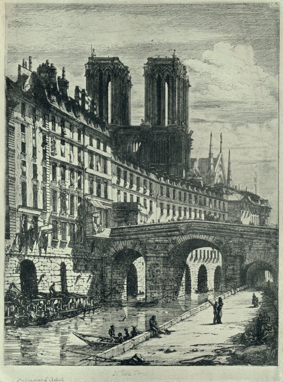 Le Petit Pont, 1915 de C. H. Meryon
