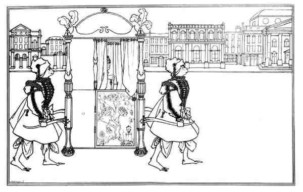 Sedan Chair on the Road, frontispício do Juvenal, em 