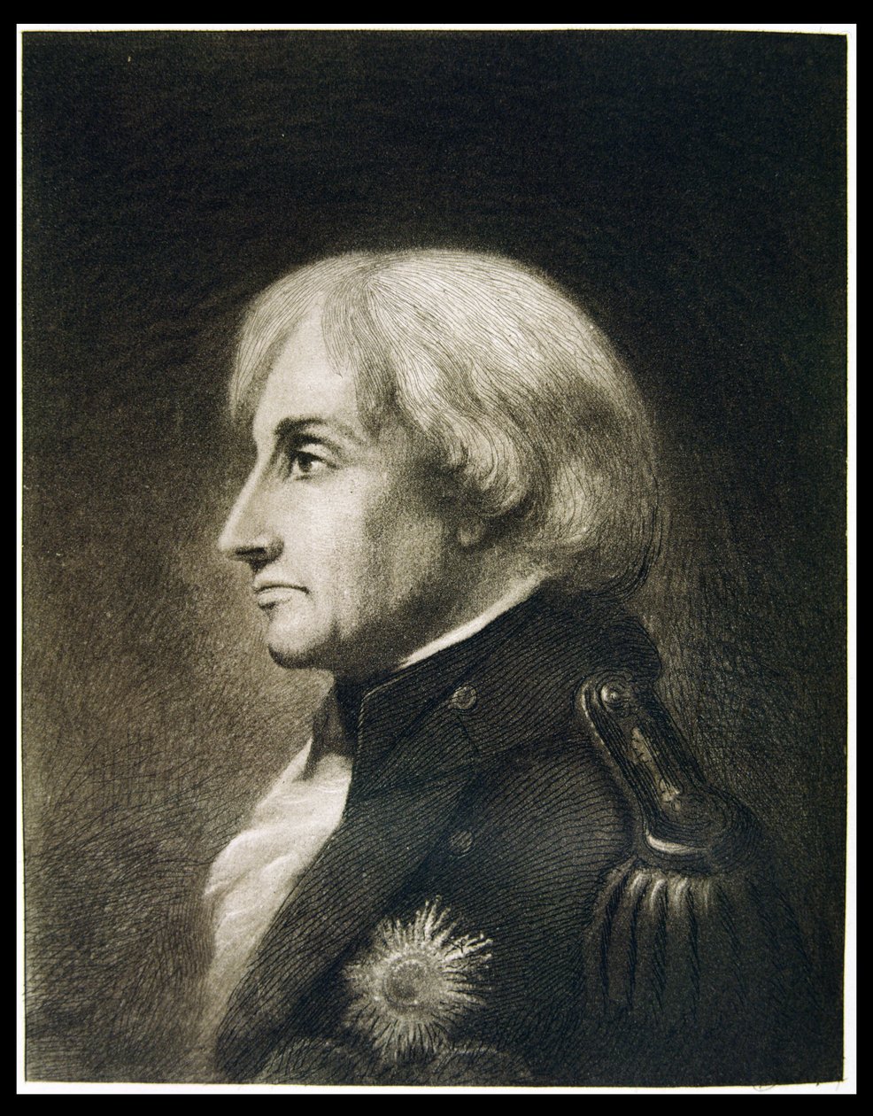 Lord Nelson (1758-1805) na Casa Merton no início de setembro de 1805 de C. John Mayle Whichelo