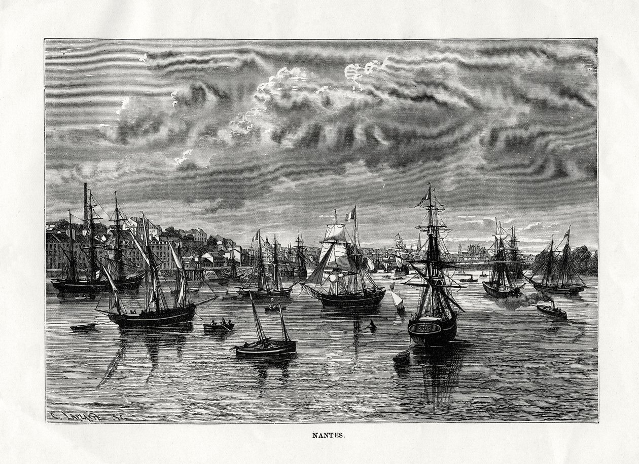 Nantes, França, 1879 de C. Laplante