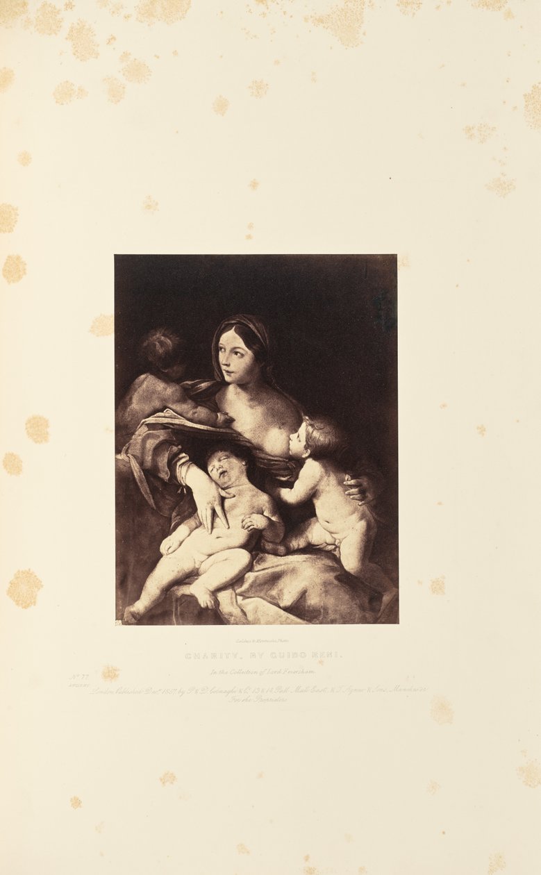 Caridade, de Guido Reni de Caldesi and Montecchi