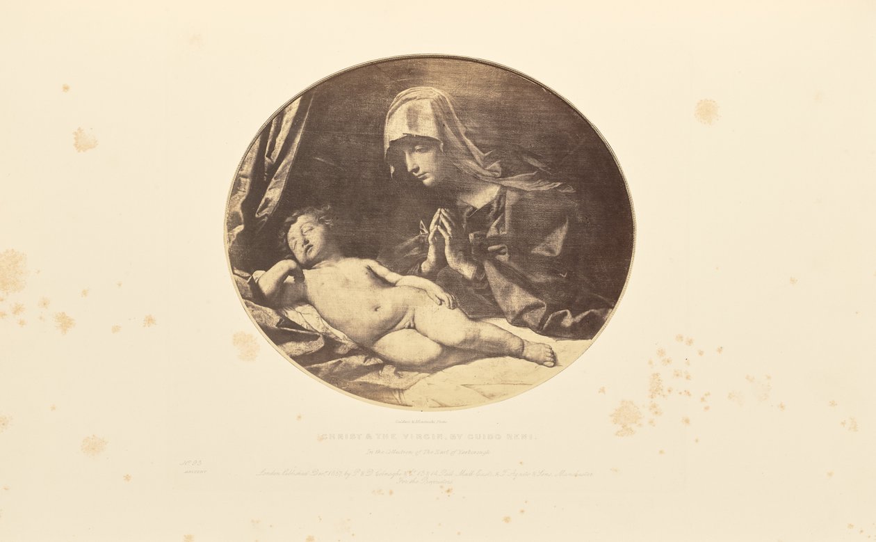 Cristo e a Virgem, de Guido Reni de Caldesi and Montecchi