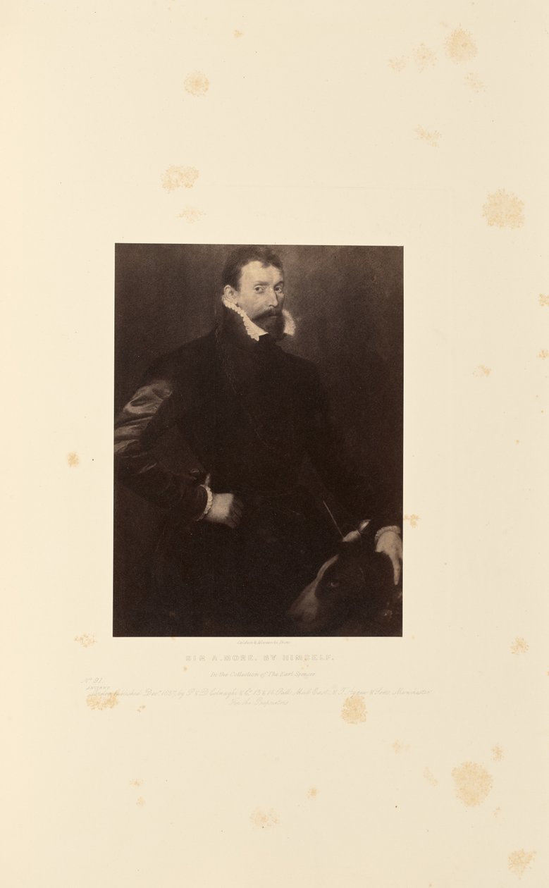 Sir A. More, por ele próprio de Caldesi and Montecchi