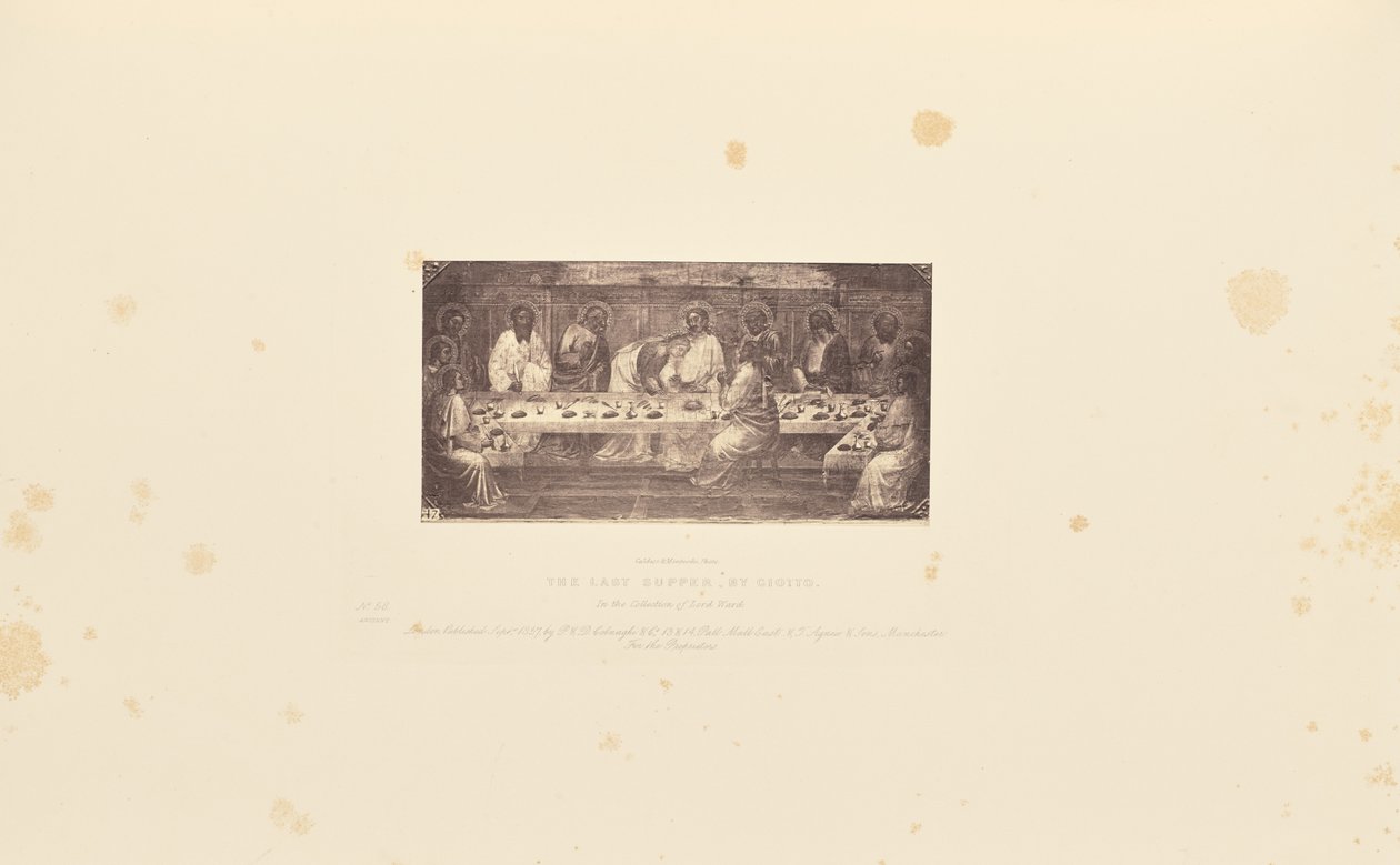 A Última Ceia, de Giotto de Caldesi and Montecchi