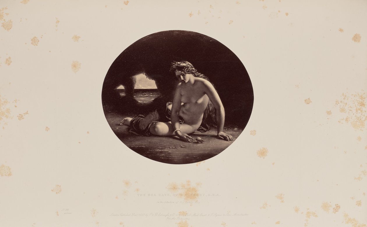 A Caverna do Mar, por W.E. Frost, A.R.A. de Caldesi and Montecchi