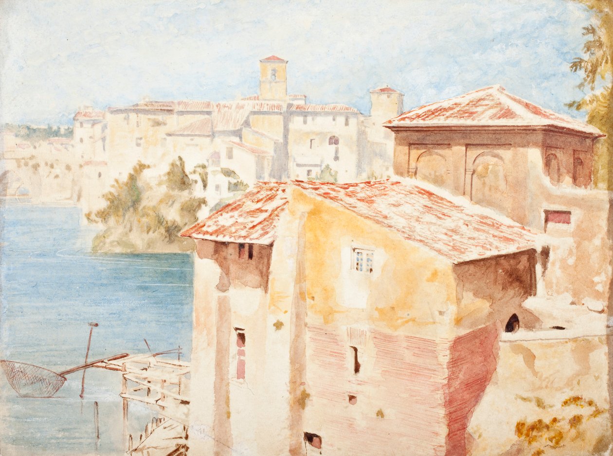 65 Chaitamoni [Chiatamone], Nápoles de Calvert Richard Jones