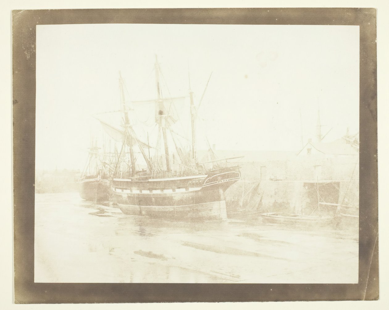 143. Navio de Minério de Cobre, Swansea, 1846. de Calvert Jones