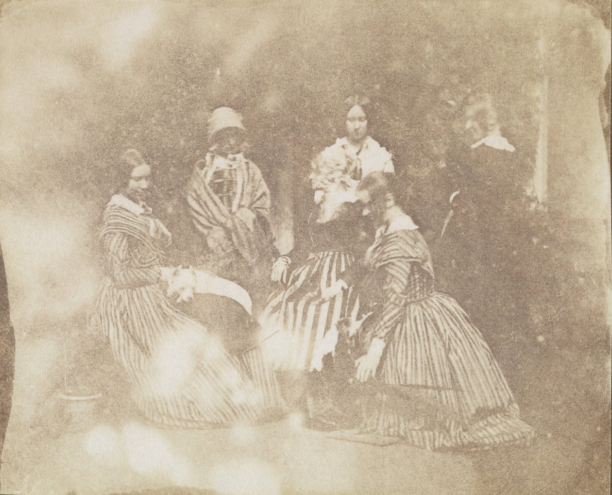 34. Grupos Artísticos em Várias Poses, ca. 1845. de Calvert Jones