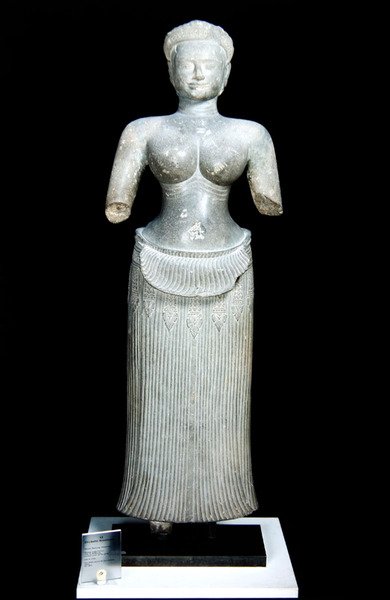 Divindade feminina de Phnom Bakheng, Camboja de Cambodian Cambodian