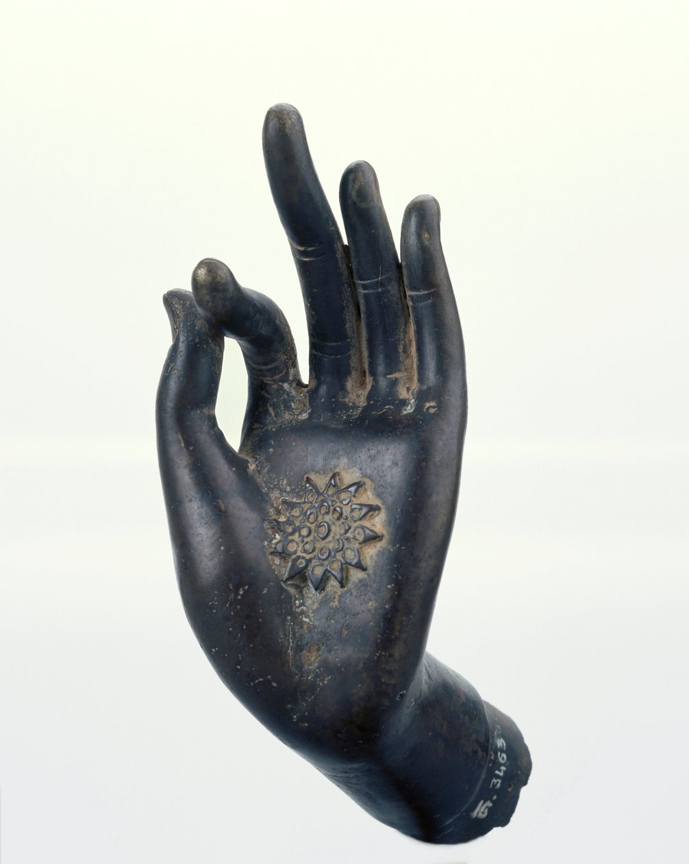 Mão de Buda (bronze) de Cambodian School