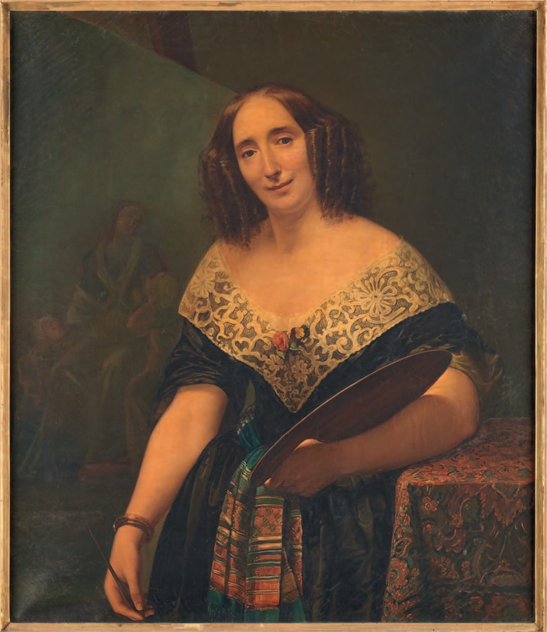 Autorretrato de Camilla Guiscardi