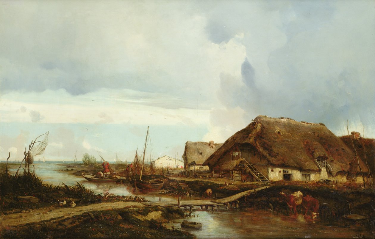 Costa da Normandia, 1848 de Camille Flers