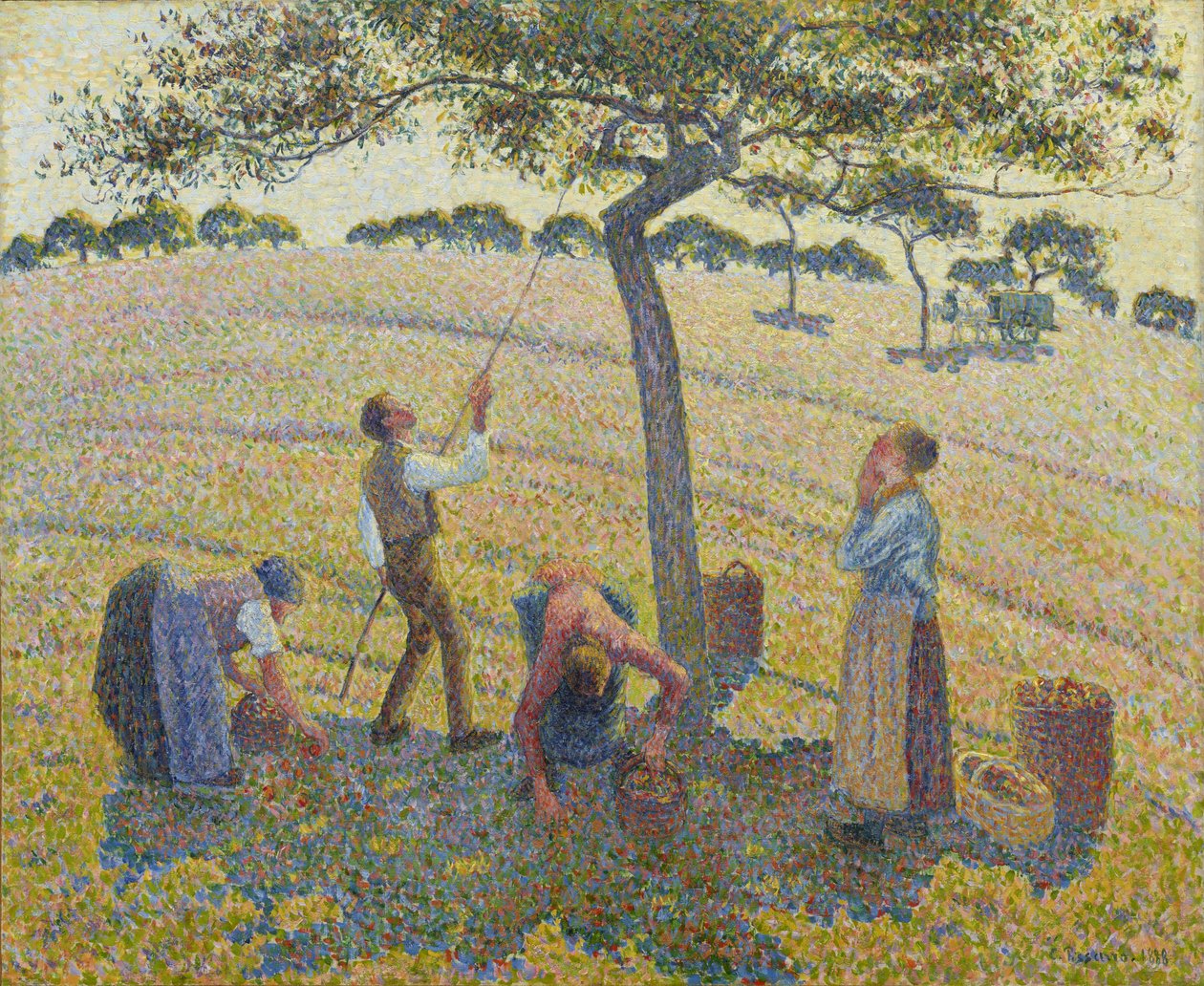 Colheita de maçã de Camille Jacob Pissarro