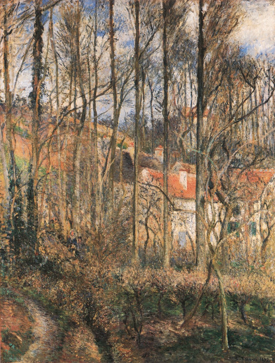 Côtes Saint-Denis em Pontoise de Camille Jacob Pissarro