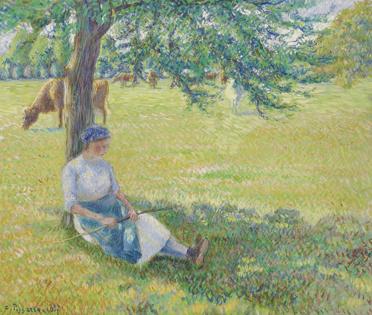 Vaqueiro, Eragny de Camille Jacob Pissarro