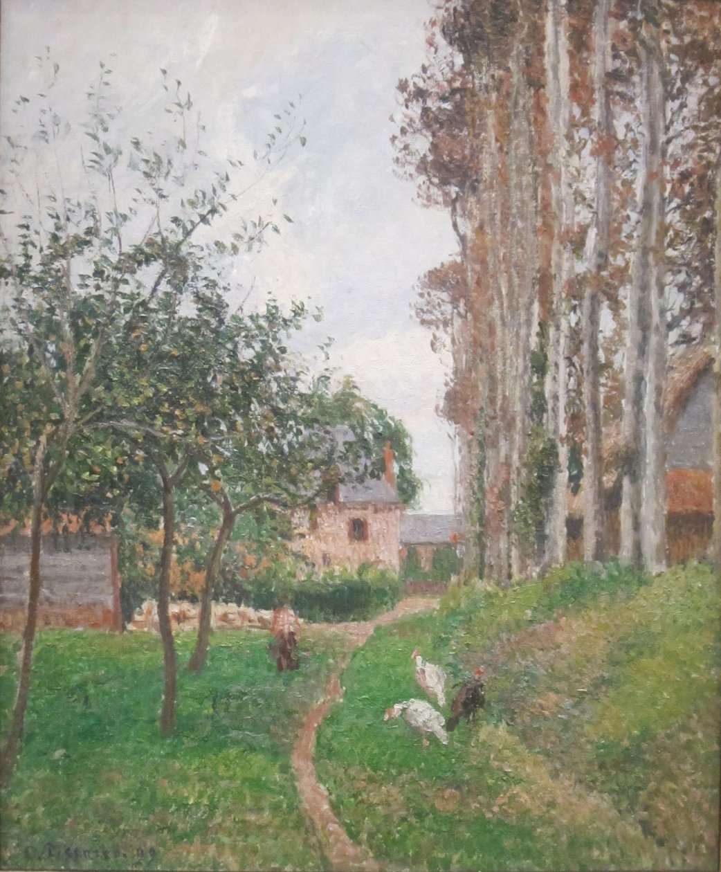 Dia Cinzento, Varengeville, Manor Inn de Camille Jacob Pissarro