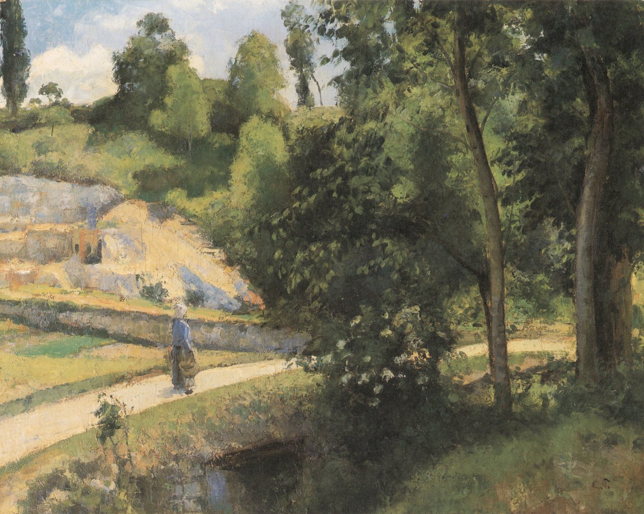O Carrière, Pontoise de Camille Jacob Pissarro