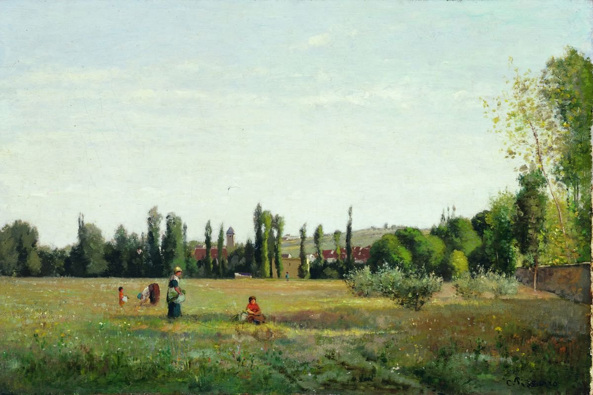 O Varenne Saint Hilaire de Camille Jacob Pissarro