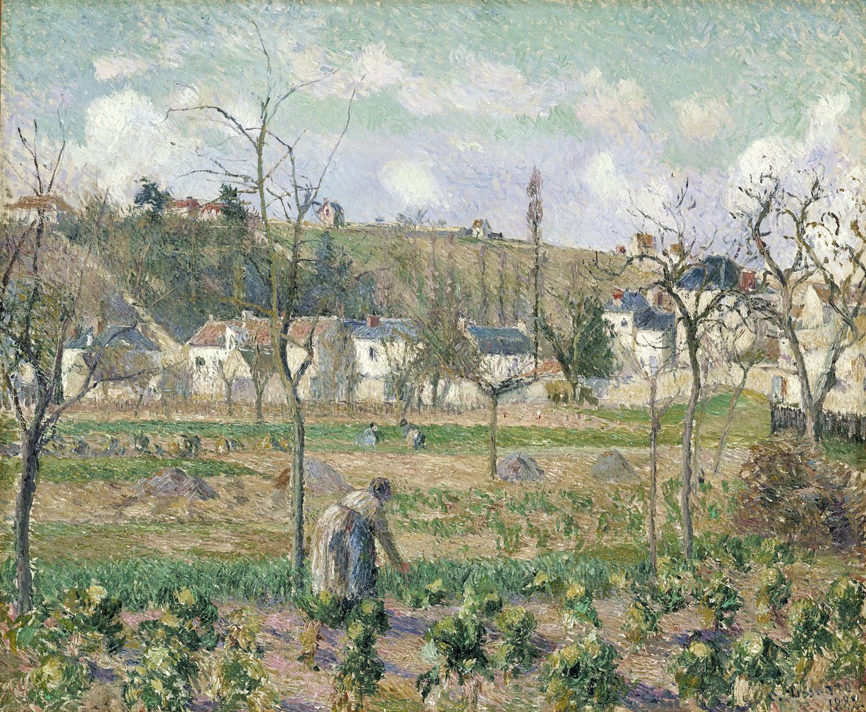 Jardim Maubuisson, Pontoise, Mother Bellette de Camille Jacob Pissarro