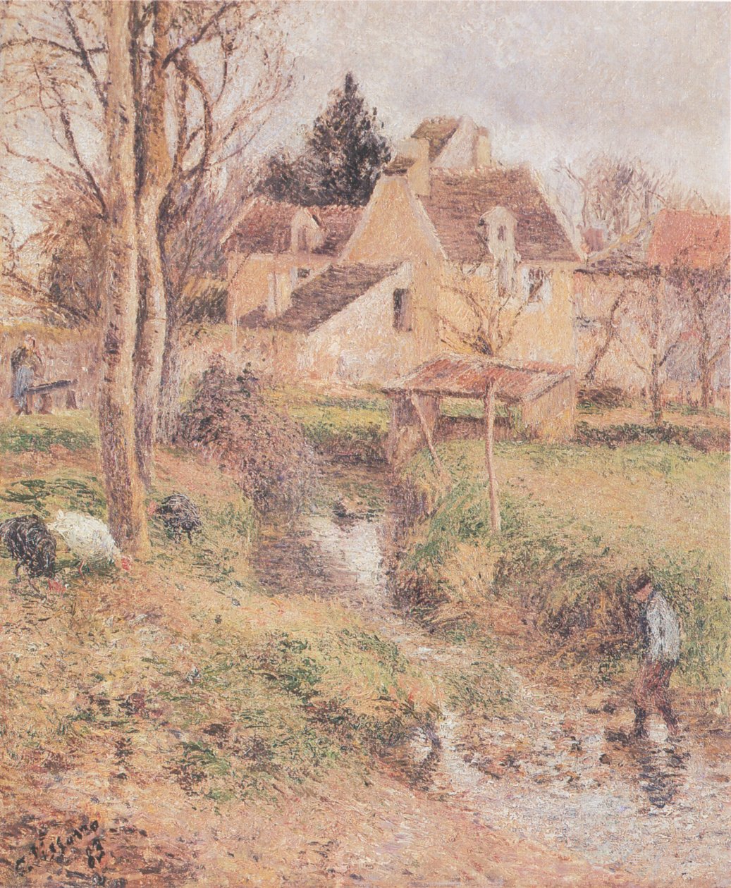Osny Creek de Camille Jacob Pissarro