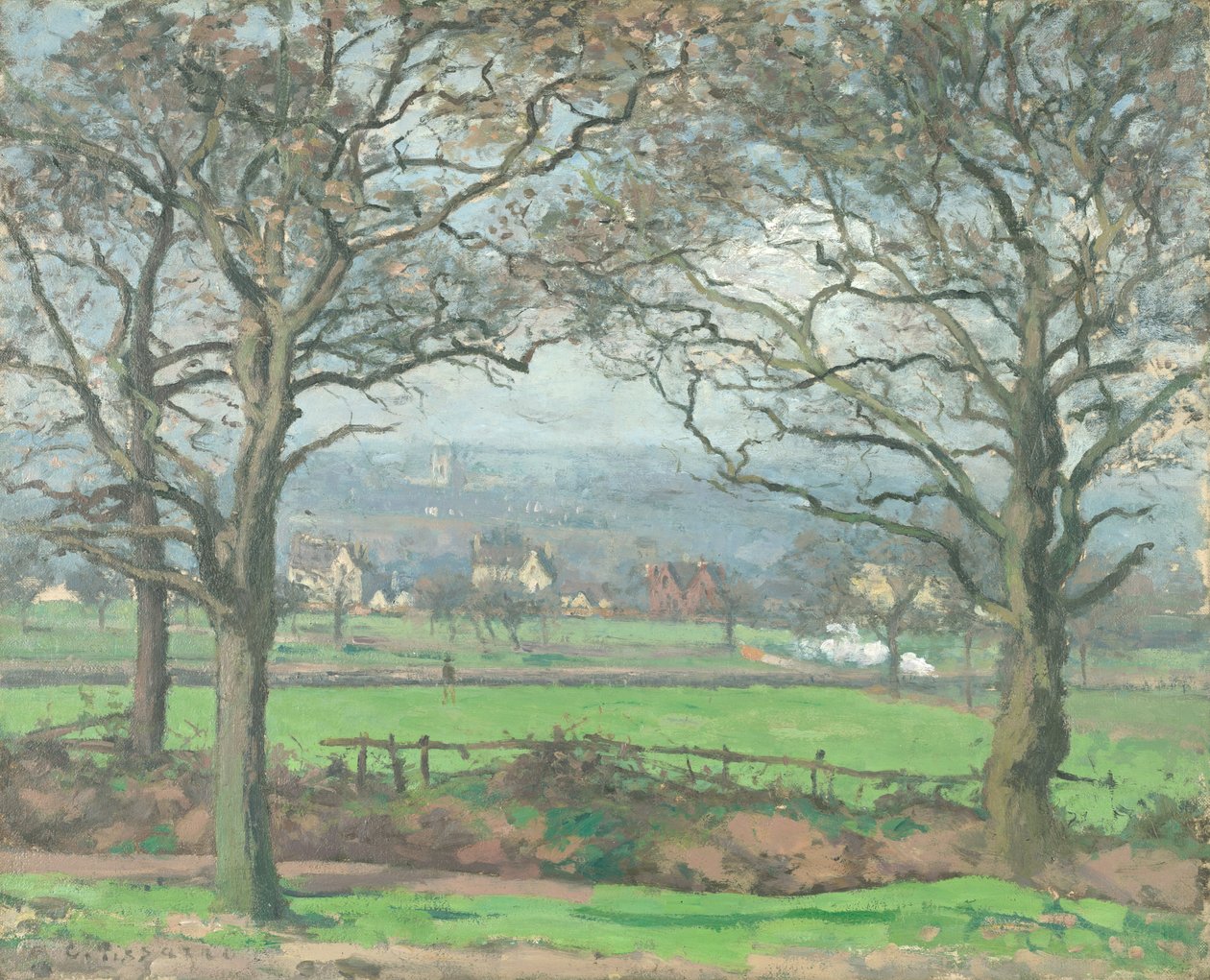 Perto de Sydenham Hill de Camille Jacob Pissarro