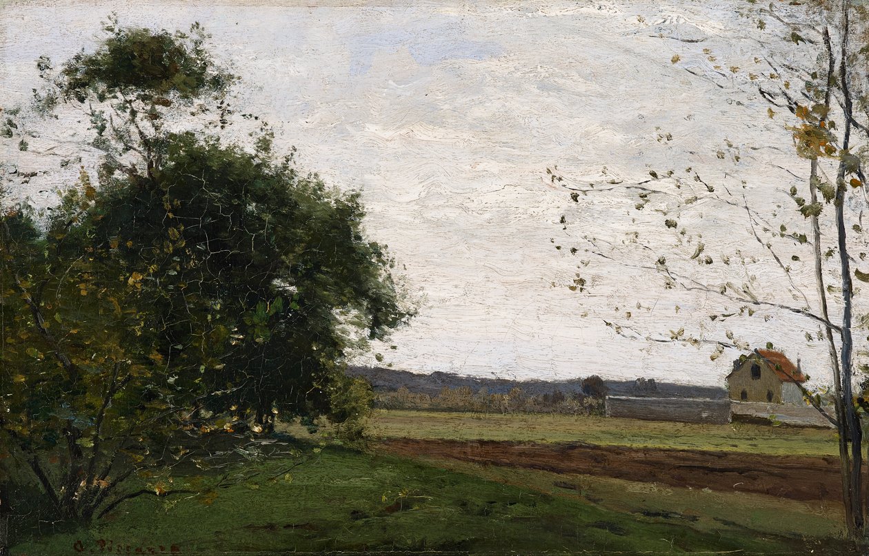 paisagem de Camille Jacob Pissarro