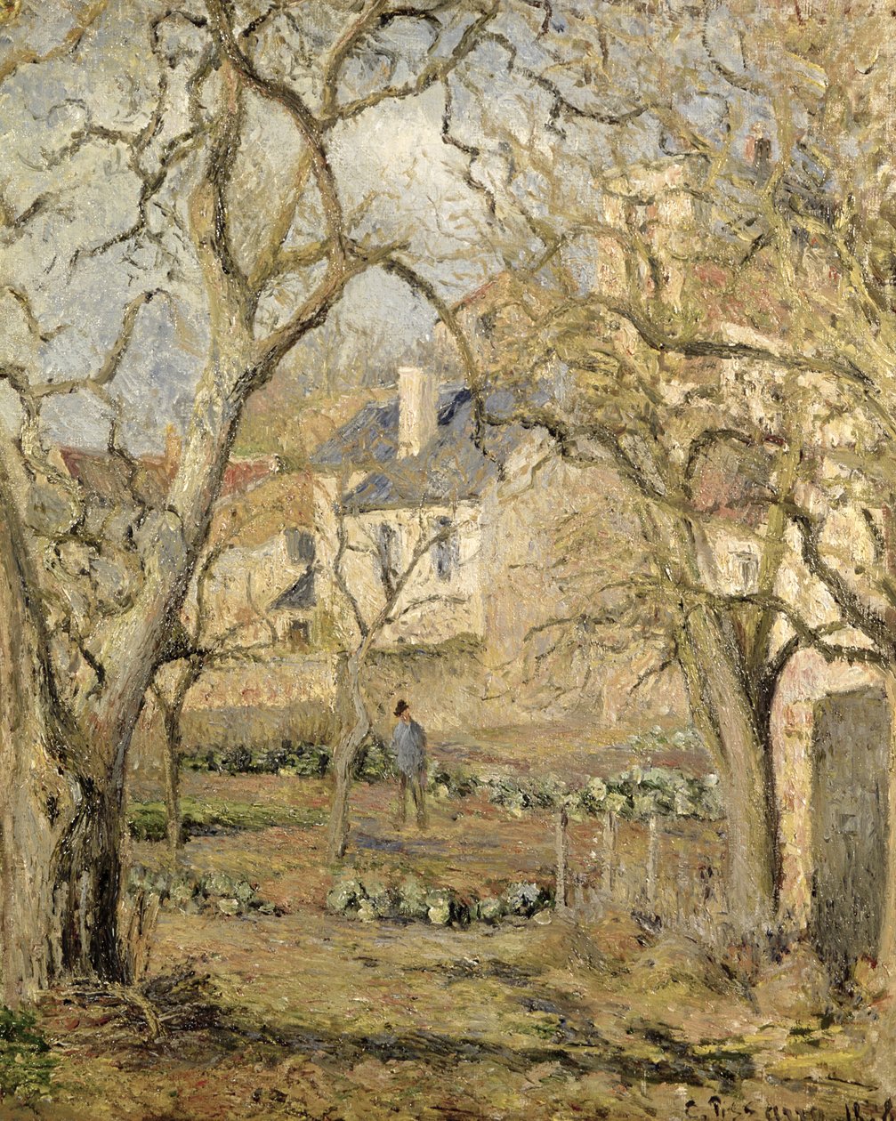 A Horta, 1878 de Camille Jacob Pissarro