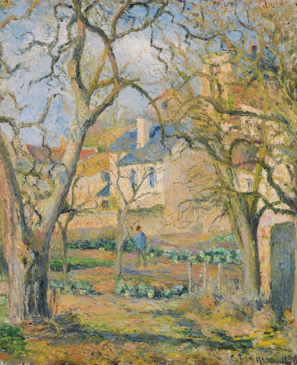 Horta de Camille Jacob Pissarro