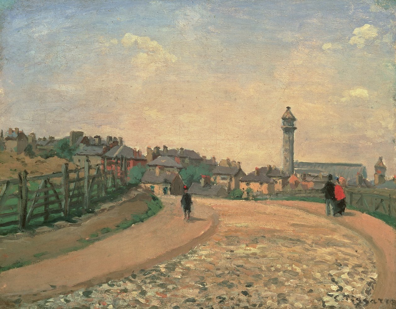Palácio de cristal, Upper Norwood de Camille Jacob Pissarro