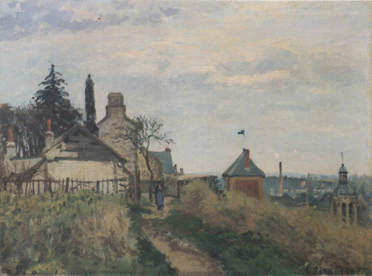 Palácio da Justiça, Pontoise de Camille Jacob Pissarro