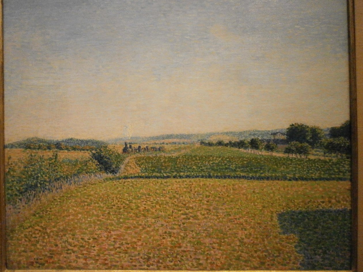 Ferrovia para Dieppe de Camille Jacob Pissarro