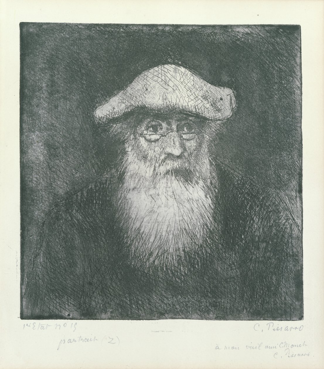 Auto-retrato de Camille Jacob Pissarro
