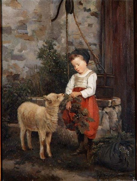 O Cordeiro de Estimação de Camille Leopold Cabaillot Lasalle