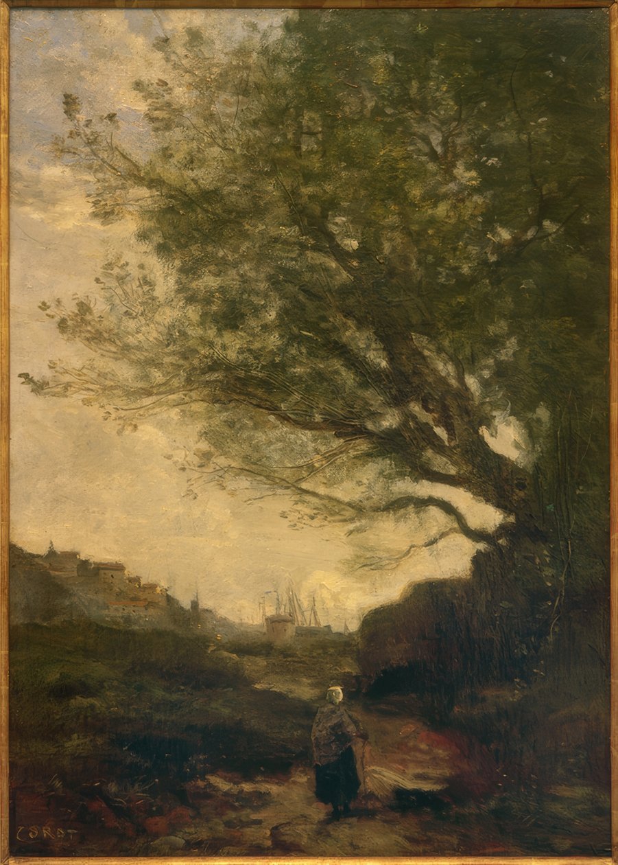 La Rochelle de Jean Baptiste Camille Corot