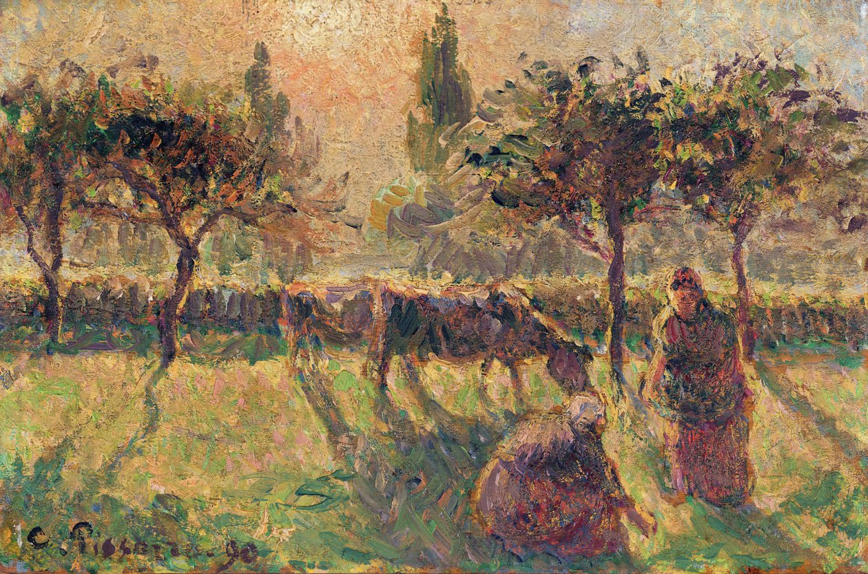Nos campos, 1890 de Camille Jacob Pissarro