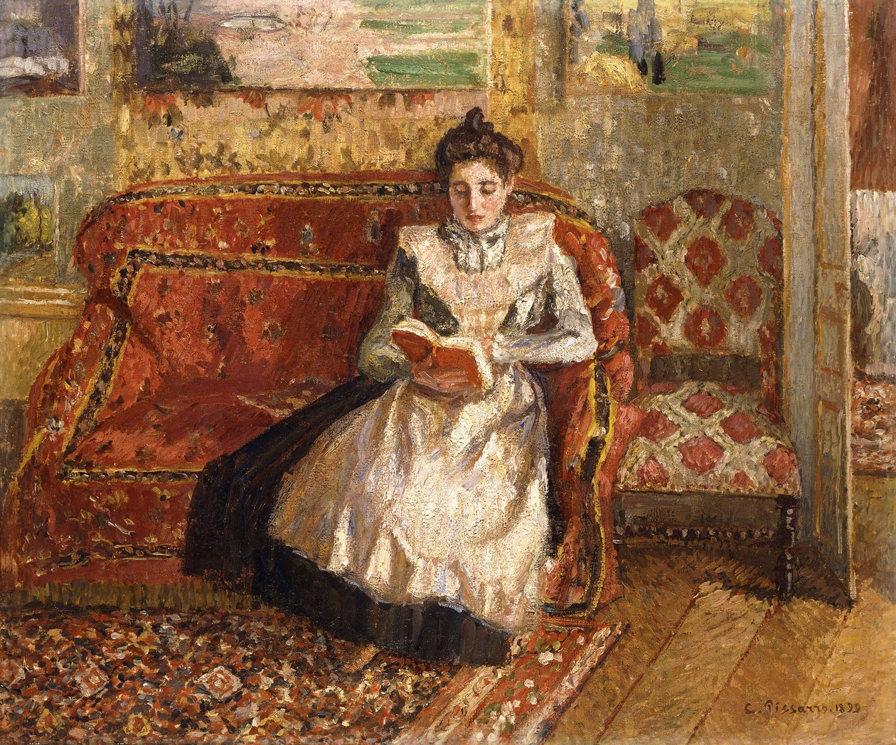 Jeanne Reading, 1899 de Camille Jacob Pissarro