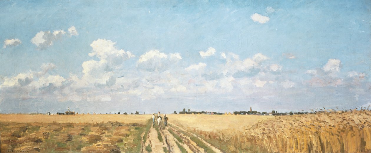 Verão, 1872 de Camille Jacob Pissarro
