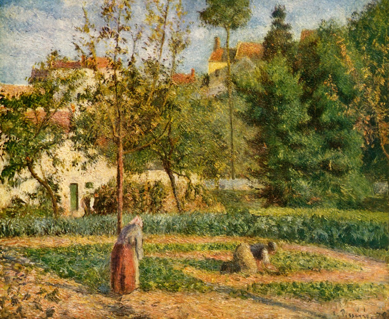 O pomar, 1879, 1939. de Camille Jacob Pissarro