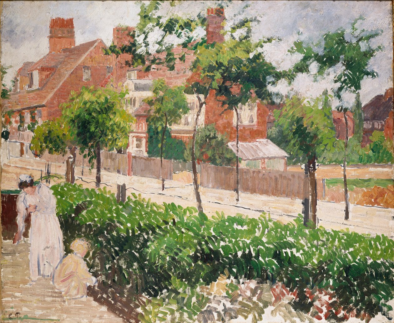 Bath Road, Londres, 1897 de Camille Pissarro