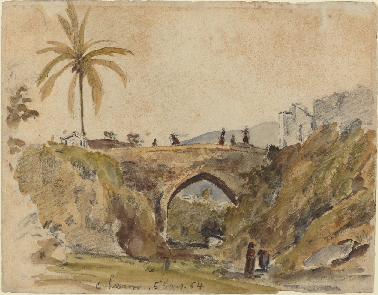 Ponte em Caracas de Camille Pissarro