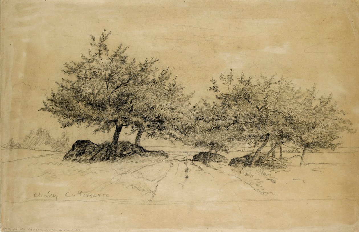 Chailly, c1859 de Camille Pissarro