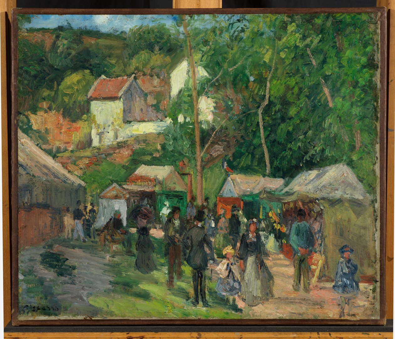 Festival em L&39;Hermitage de Camille Jacob Pissarro