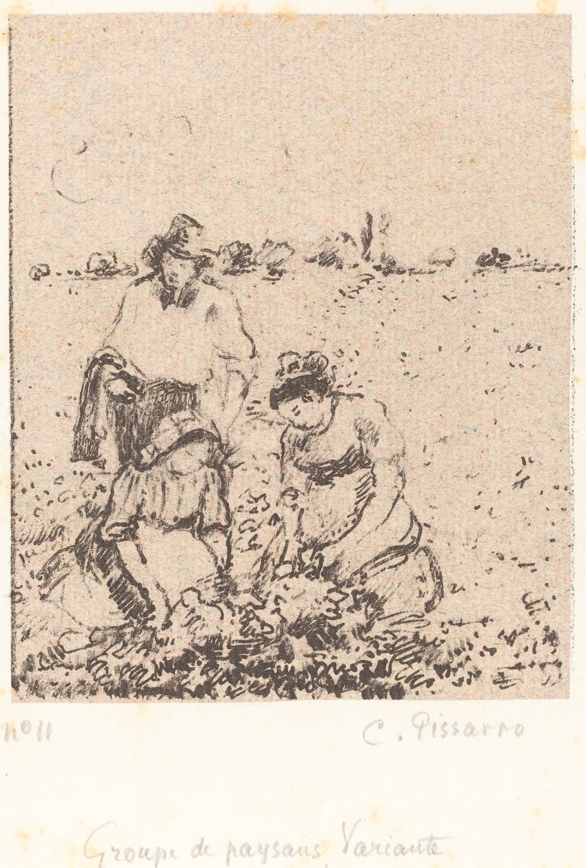 Grupo de Camponeses de Camille Pissarro