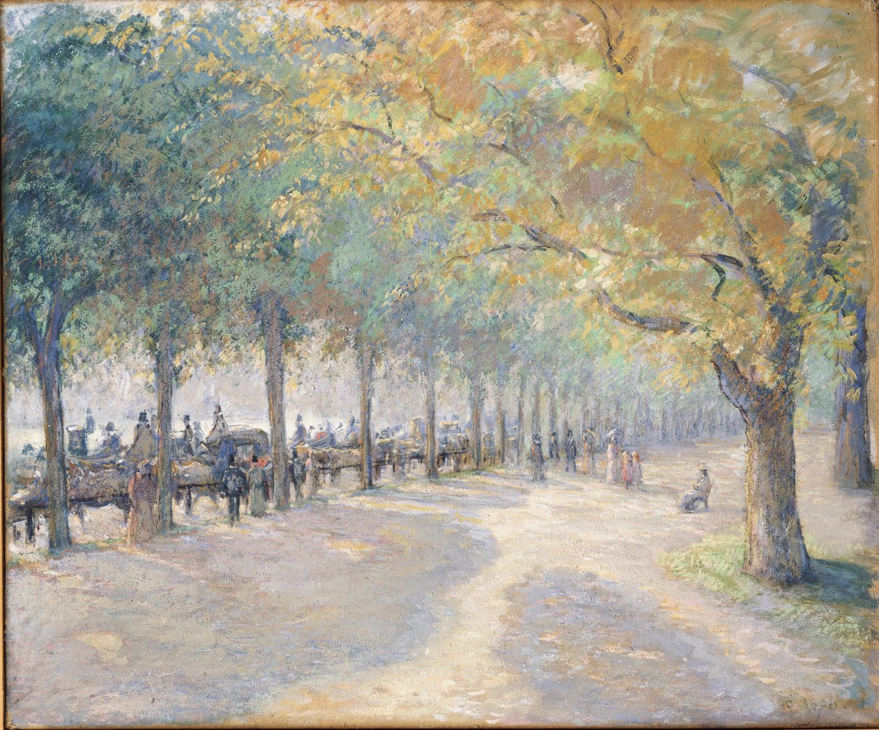 Hyde Park, Londres de Camille Jacob Pissarro