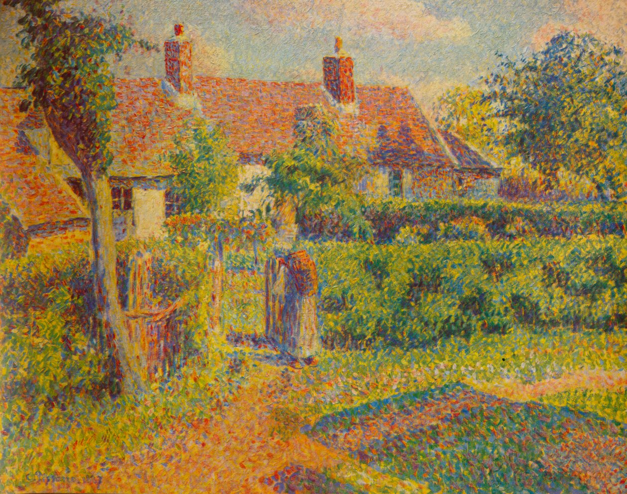 La Chaumiere, 1887 1935 de Camille Jacob Pissarro