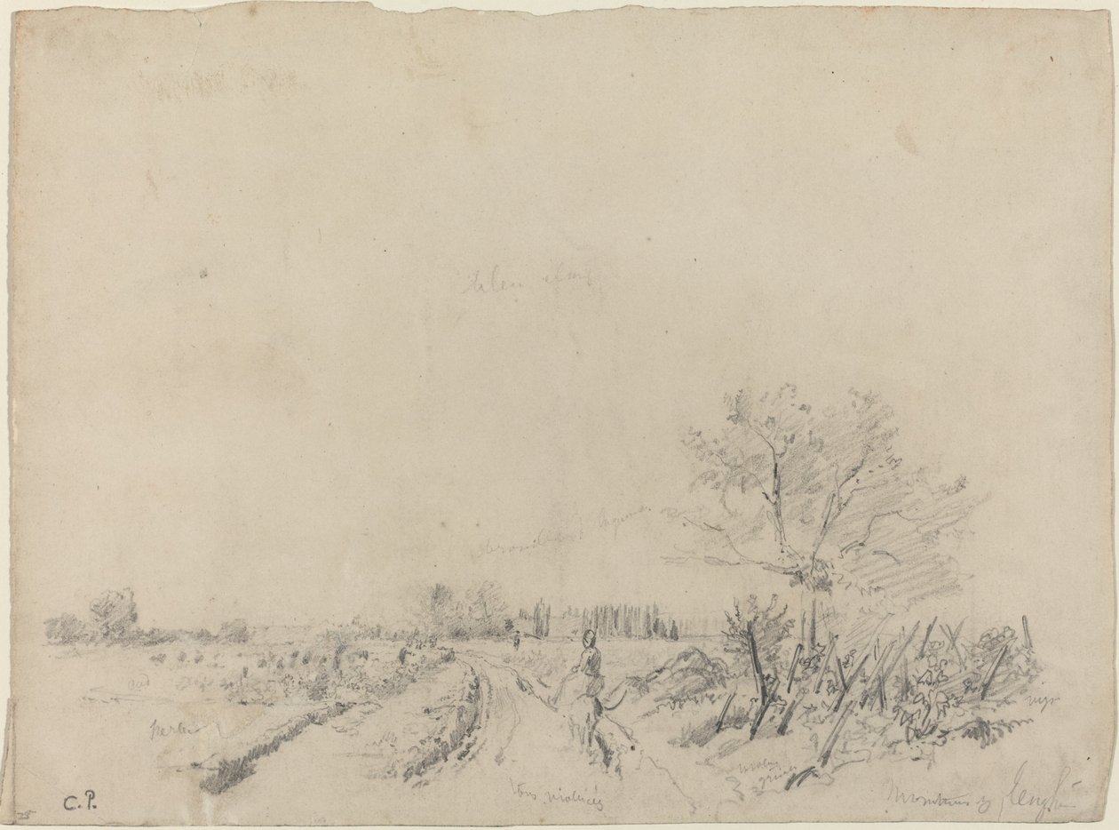 Estrada de Montmorency de Camille Pissarro
