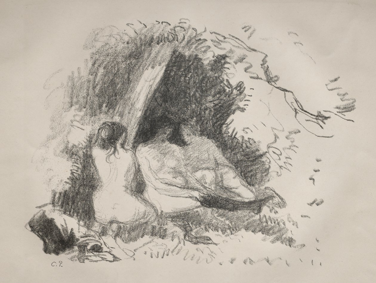 Mulheres Nuas de Camille Pissarro