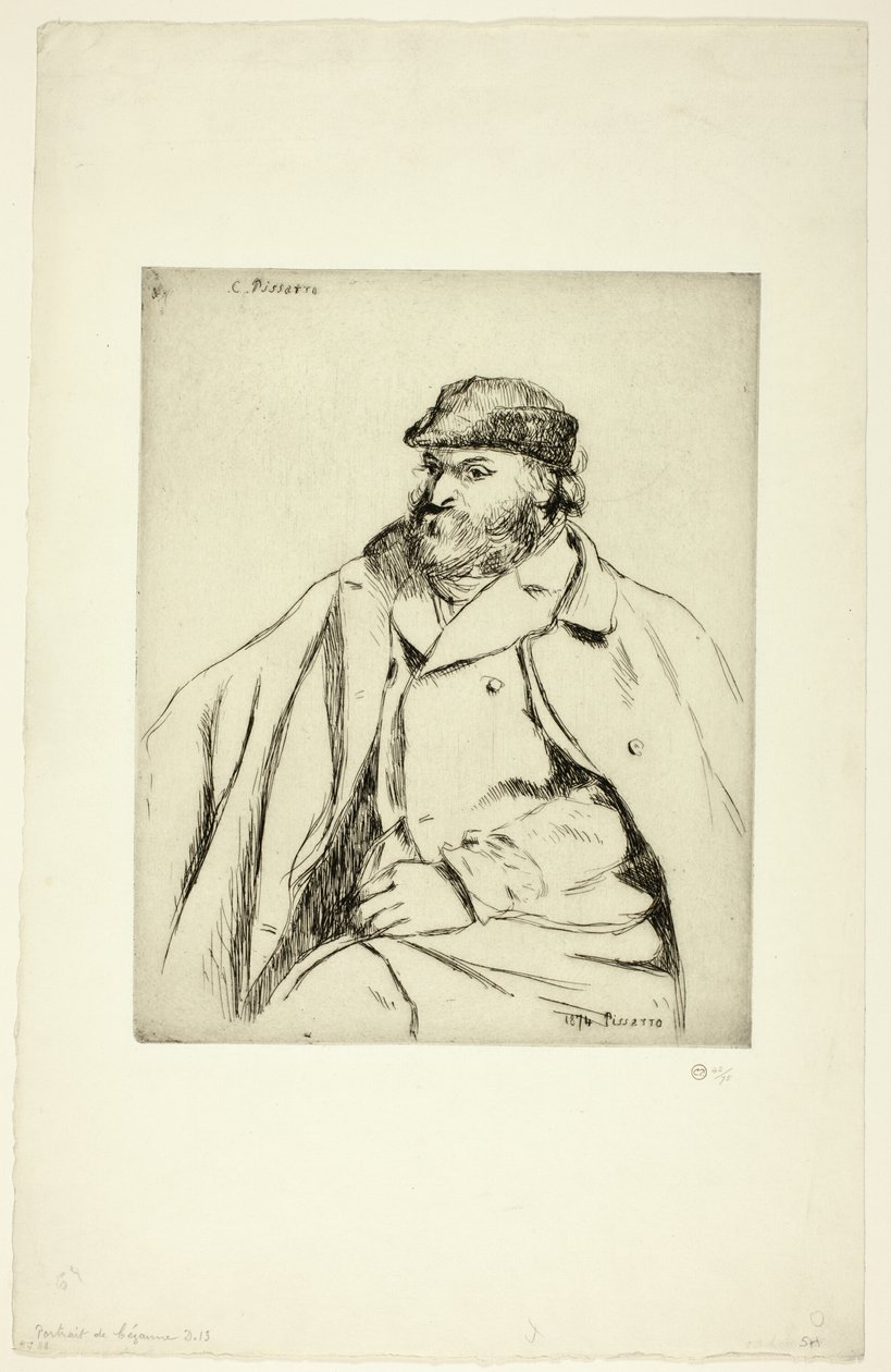 Paul Cézanne de Camille Pissarro